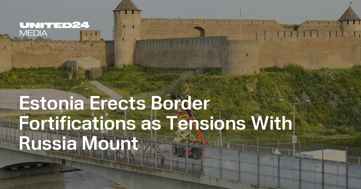 Estonia’s Unprecedented Border Fortifications Spark Controversy Amid Regional Tensions