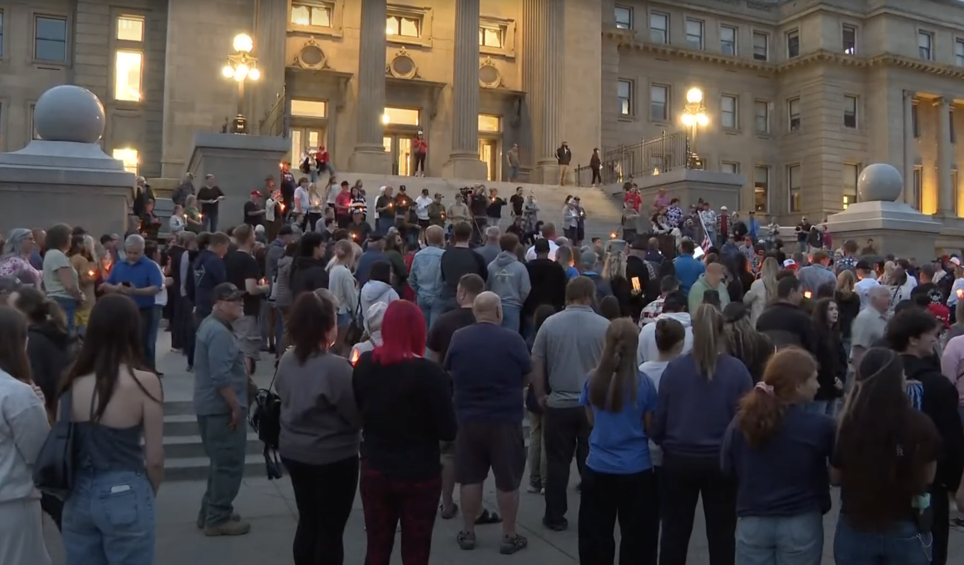 Chaos Erupts at Idaho Capitol Vigil for Charlie Kirk Amid Rising Tensions