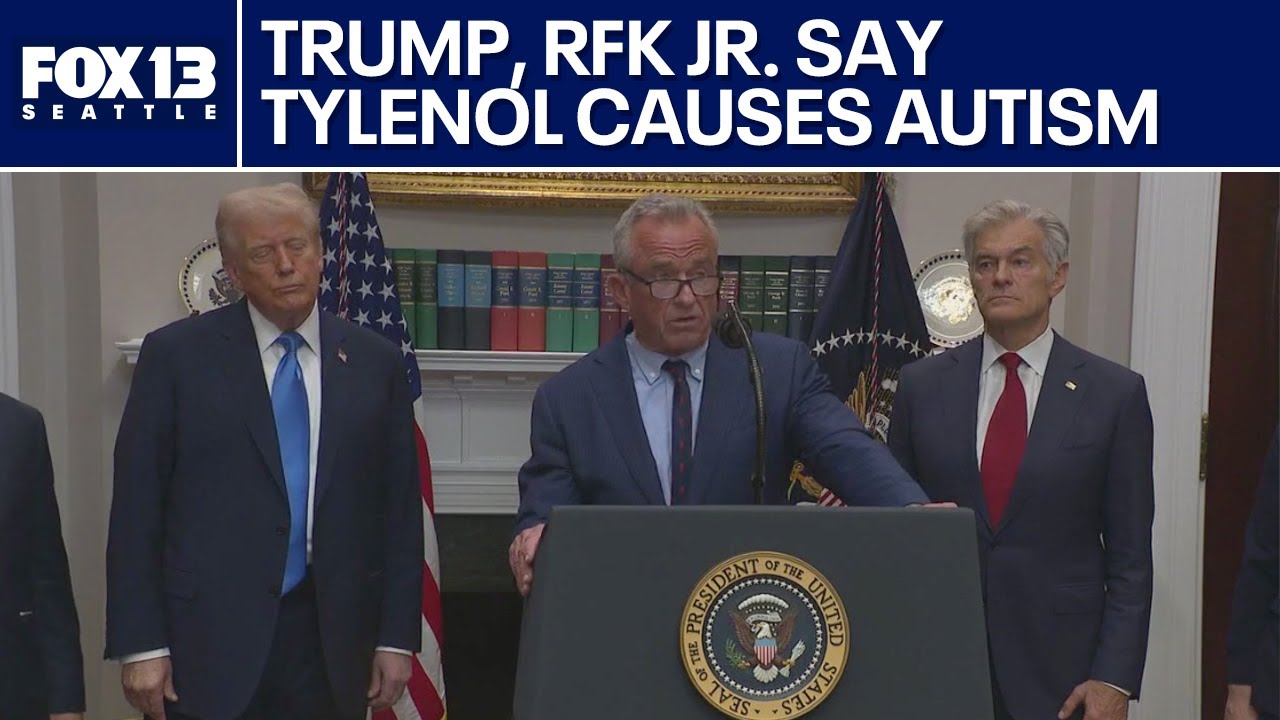 Trump and RFK Jr. Link Tylenol to Autism in Shocking Press Conference