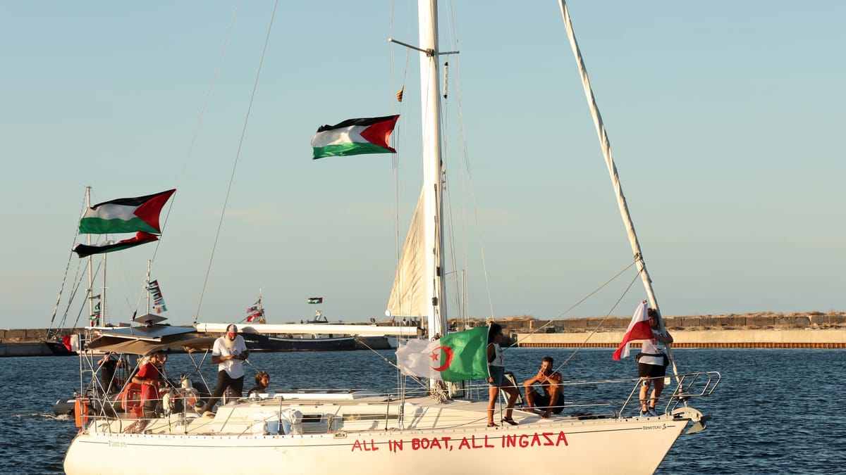 Greta Thunberg’s Gaza Flotilla Boat Allegedly Targeted by Drone, Says Activists
