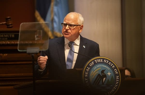Governor Tim Walz Announces Third Term Bid Amid State Crises