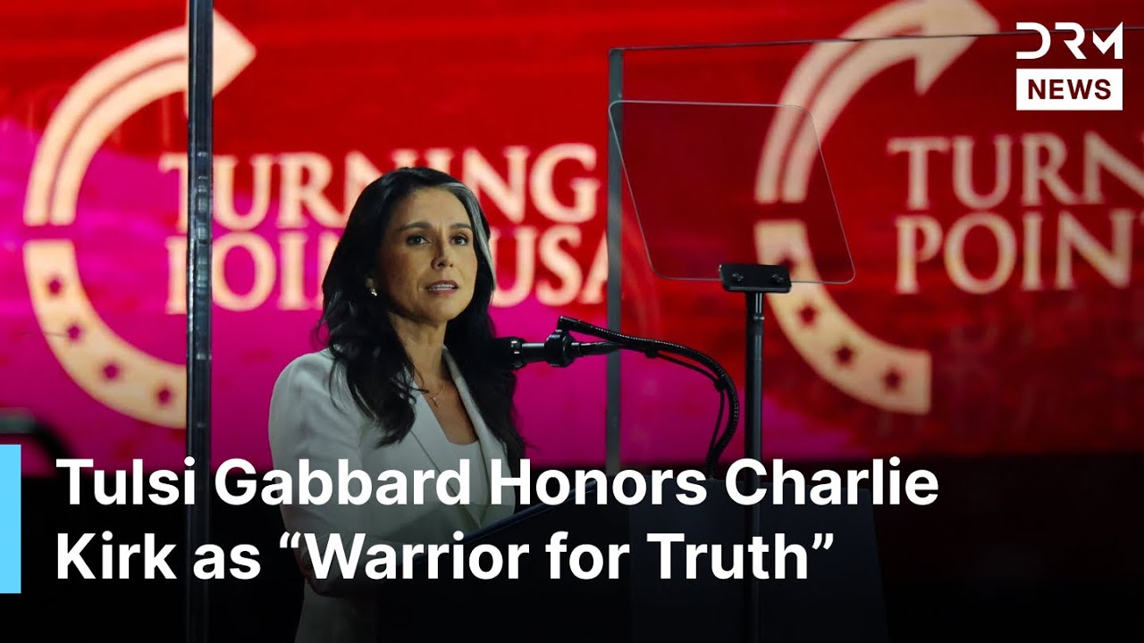 Tulsi Gabbard Honors Charlie Kirk’s Legacy as a Champion of Free Speech and Truth