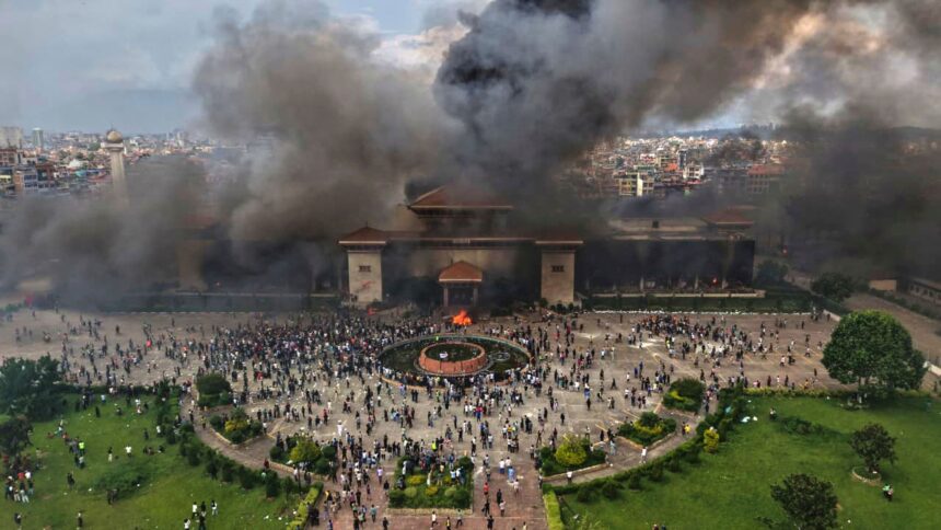 Nepal Descends into Chaos as Violent Protests Leave 20 Dead and Parliament in Flames