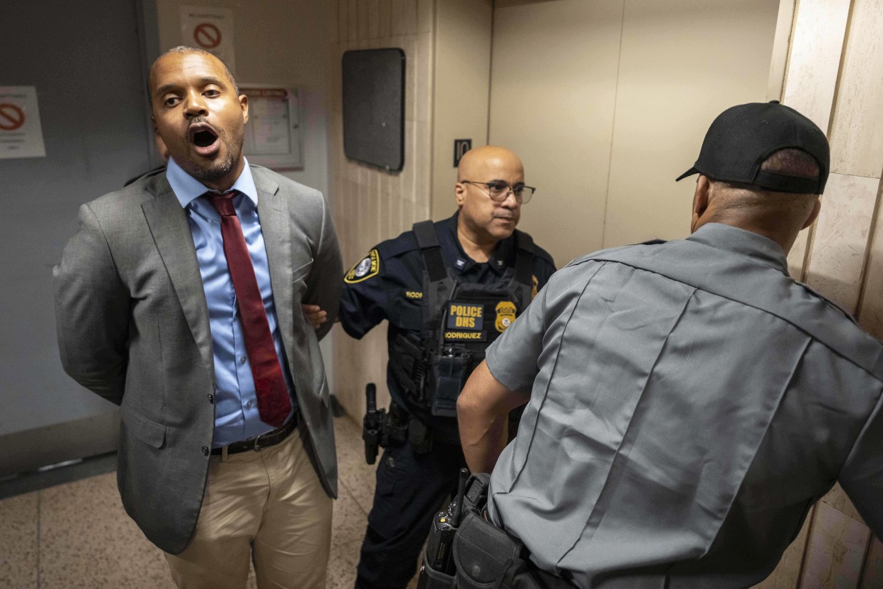 DHS Arrests 11 New York Elected Officials During Immigration Facility Protest