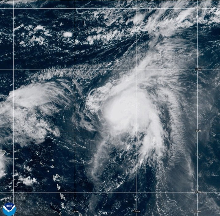 Potential Cyclone Collision Sparks Concern Over Atlantic Weather Patterns