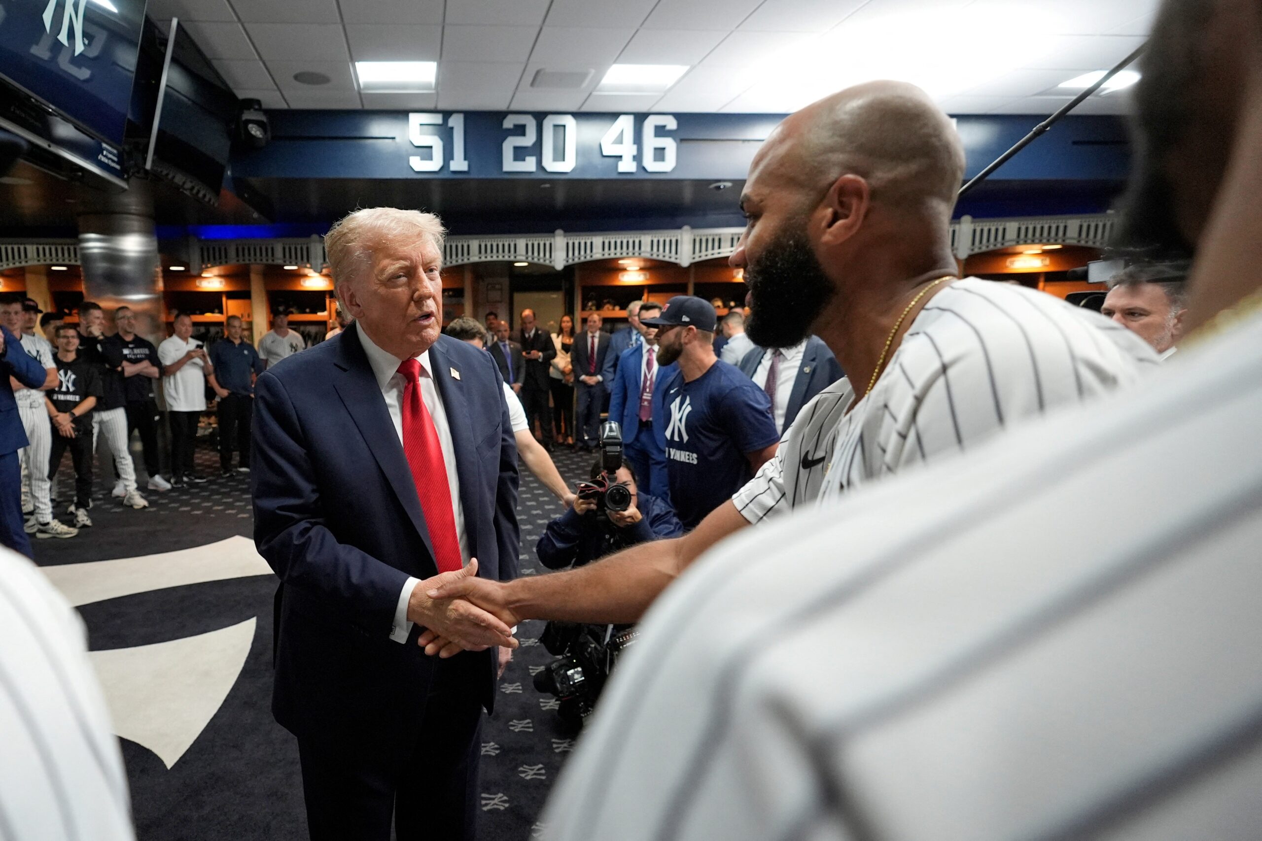Trump Addresses Crowd at Yankee Stadium Amid 9/11 Memorial Event