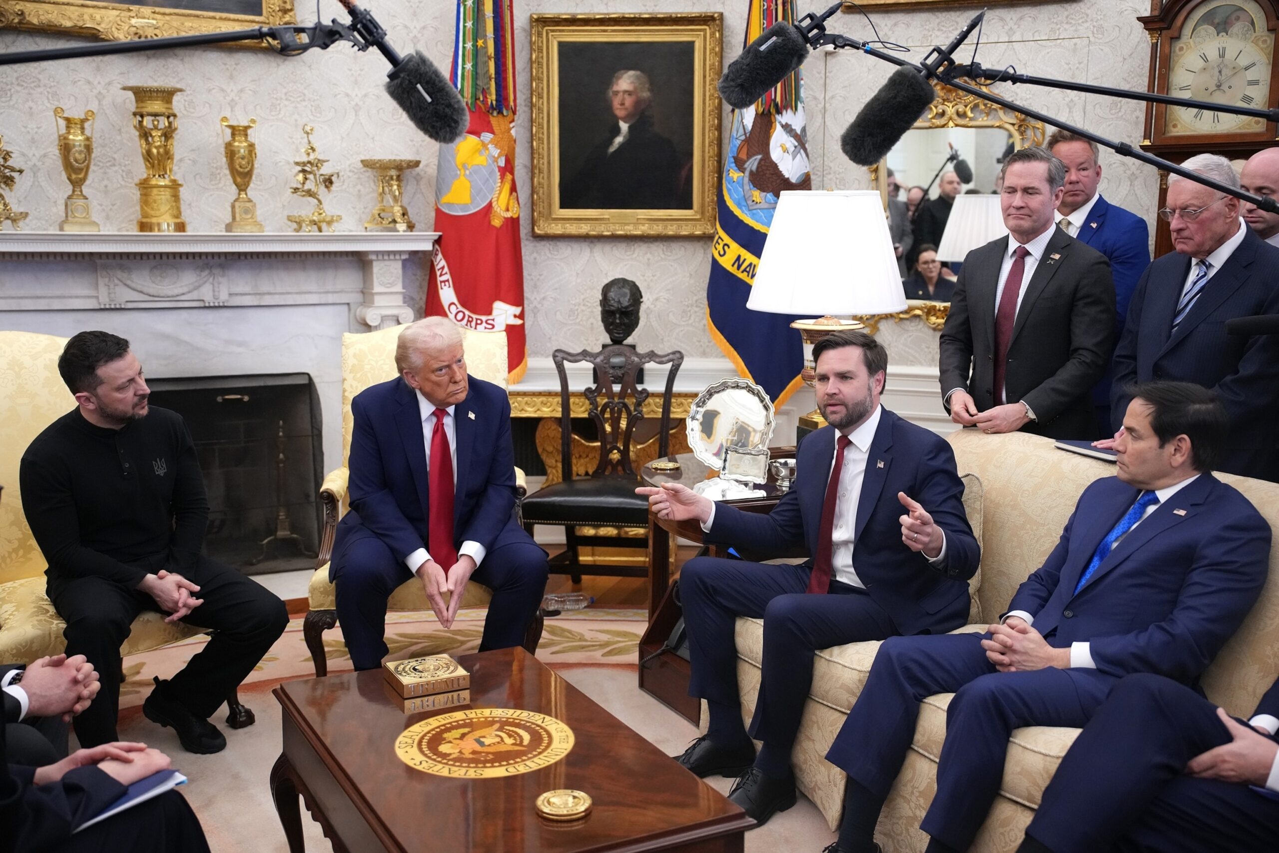 Vice President Accuses Zelenskiy of Disrespect in Oval Office Clash