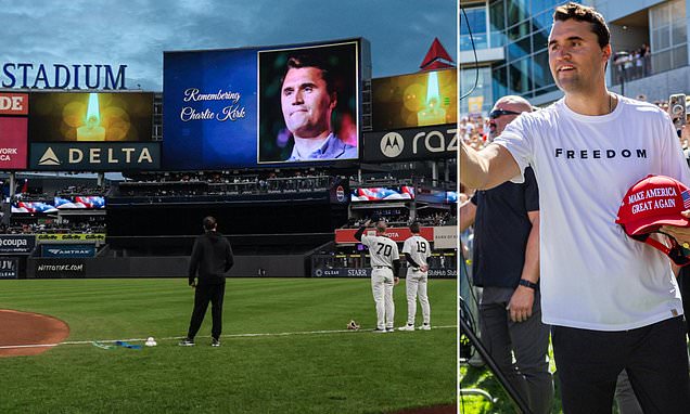 New York Yankees Honor Charlie Kirk with Moment of Silence Following Tragic Death