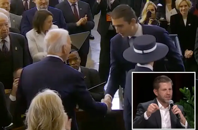 Barron Trump’s Secret Whisper to Joe Biden Revealed