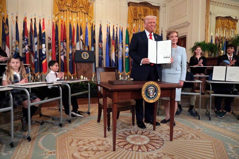 Trump’s Plan to Dismantle Federal Education Bureaucracy