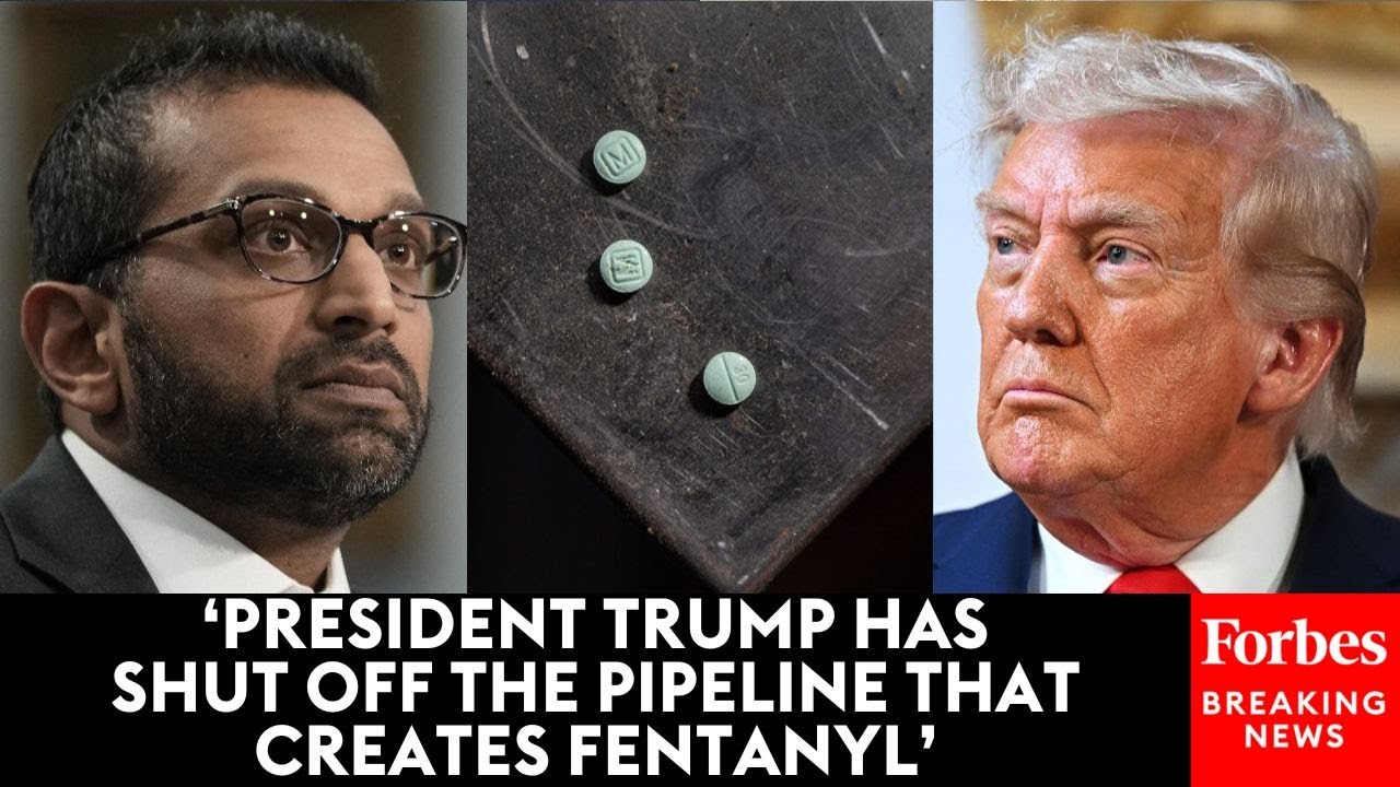 FBI Director Kash Patel Announces Major Victory in Fentanyl Crisis as Pipeline Shut Down