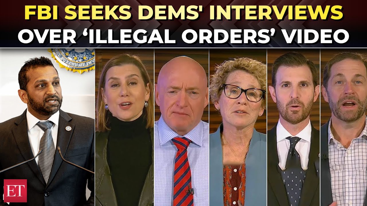 FBI Investigates Democratic Lawmakers Over Video Encouraging Military Disobedience