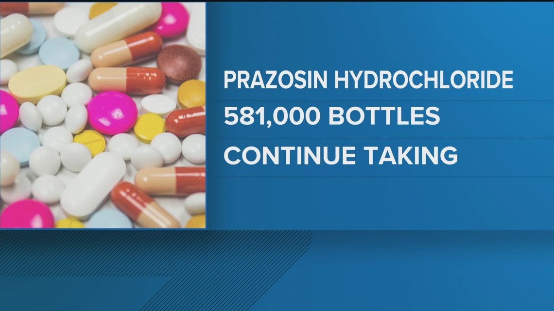 Over 580,000 Bottles of Blood Pressure Medication Recalled Over Carcinogen Concerns