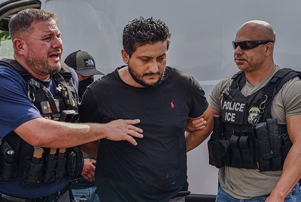 Massive Houston ICE Crackdown Results in Over 120 Illegal Alien Arrests