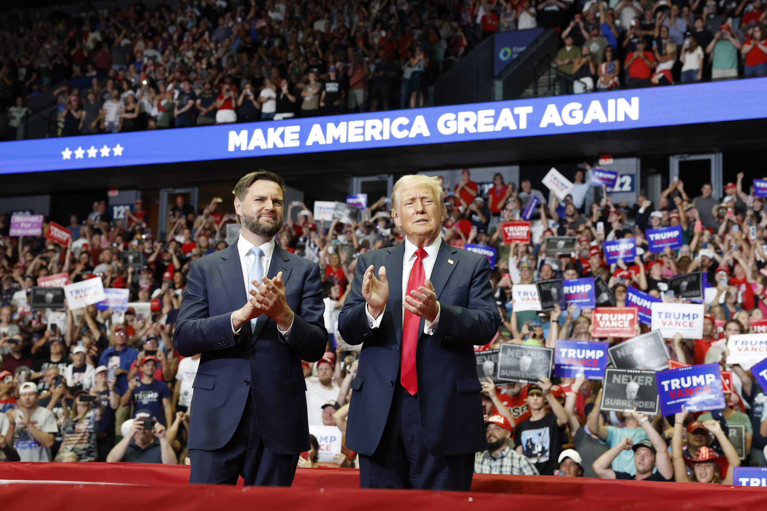 Trump’s Unexpected Roast of JD Vance Amuses Audience