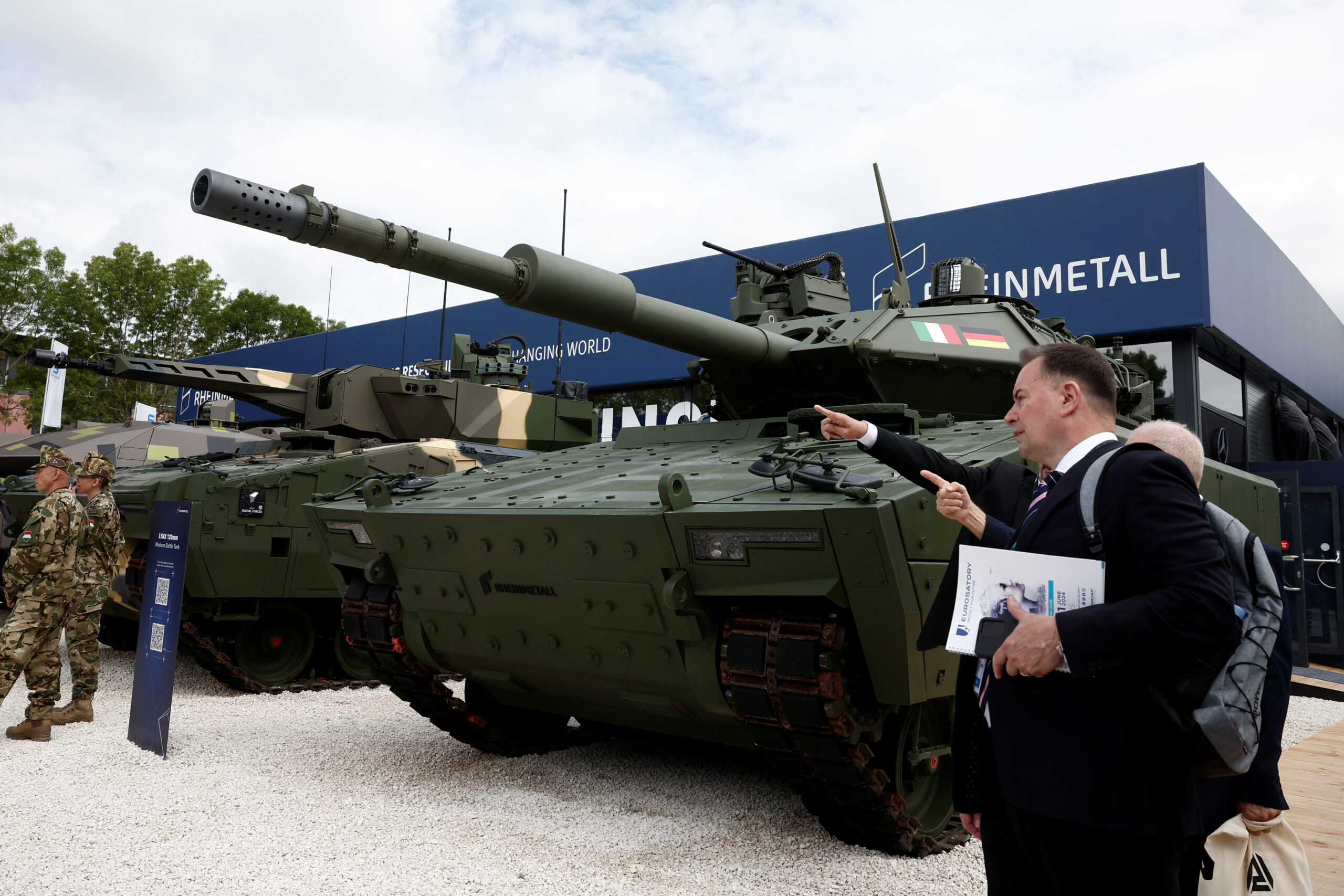 Rheinmetall’s Record Revenue Boosted by Arms Exports to Ukraine and EU Defense Surge