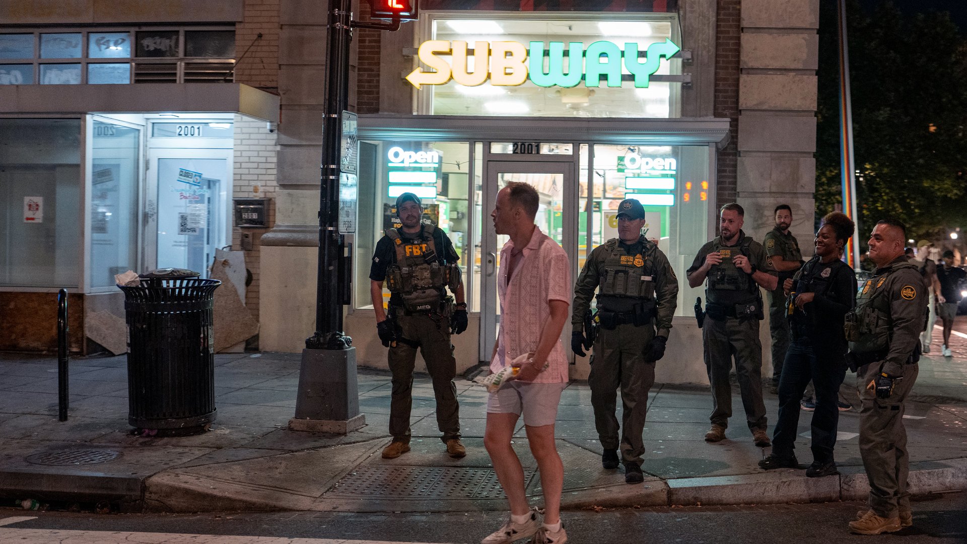 Jury Acquits Man Who Threw Subway Sandwich at Federal Agents