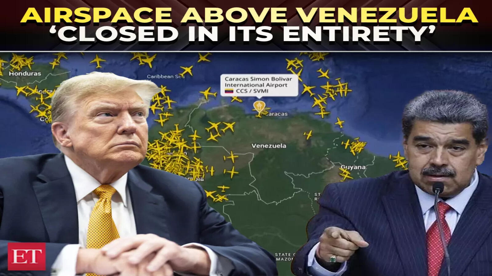 Trump Declares No-Fly Zone Over Venezuela in Escalating Drug War Crackdown
