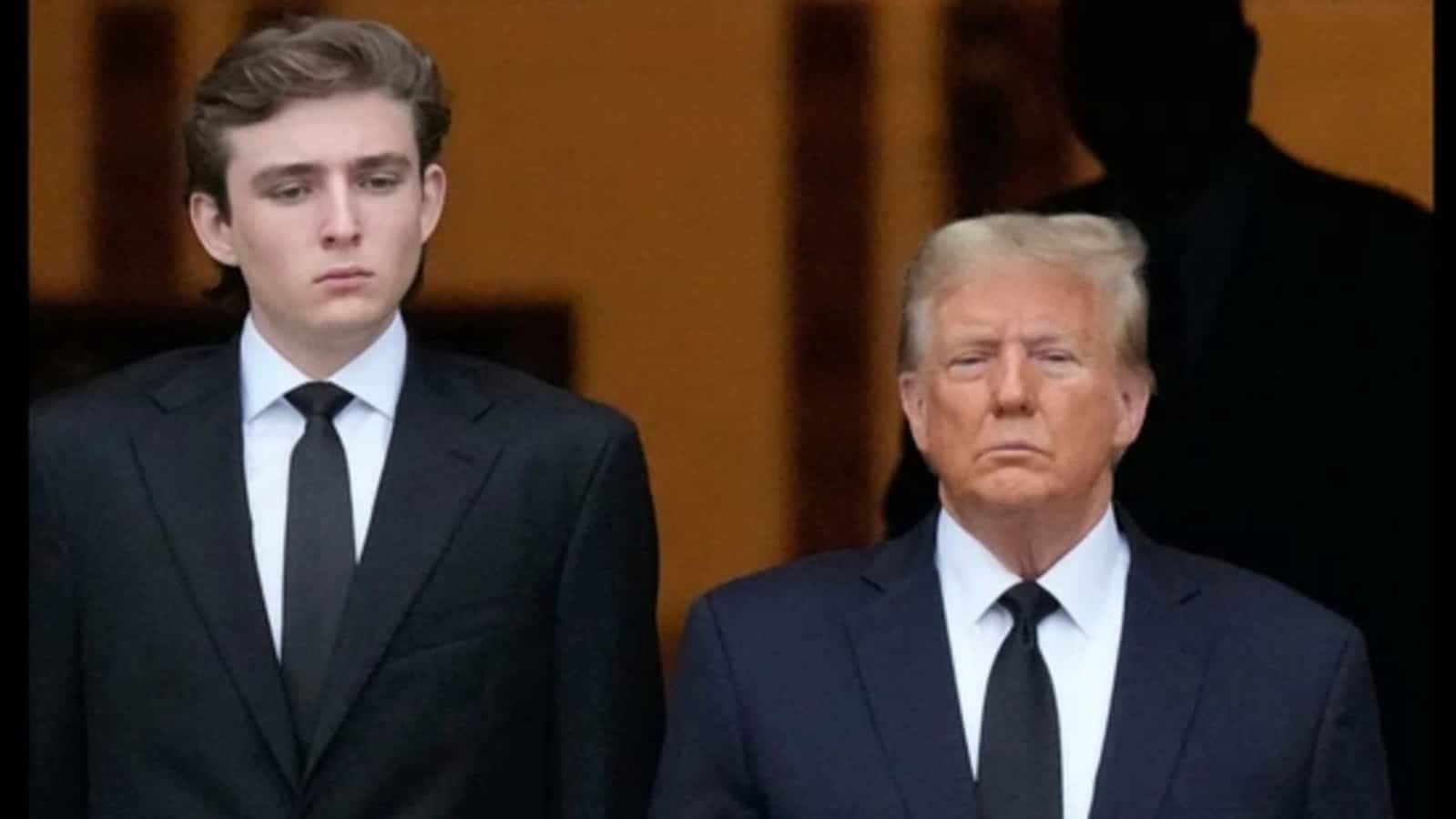 Barron Trump: A Towering Presence in Private Video, Resembles His Father Physically
