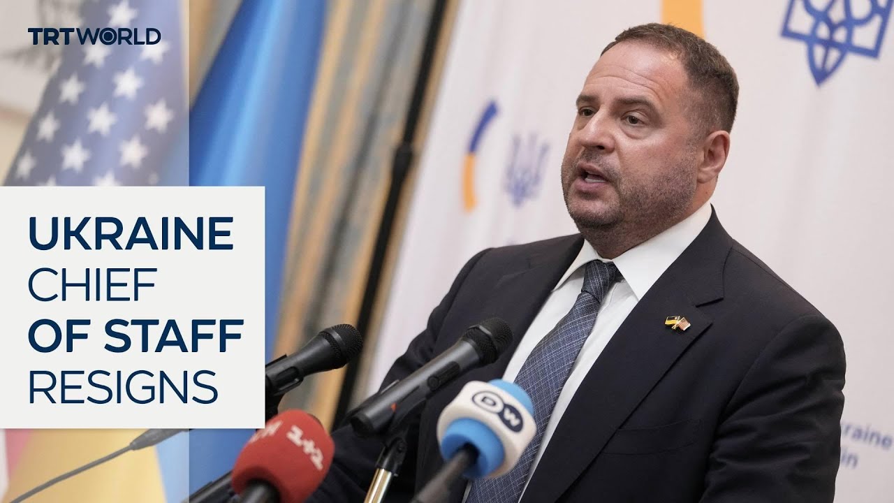 Ukraine Chief of Staff Resigns Amid Anti-Corruption Raids