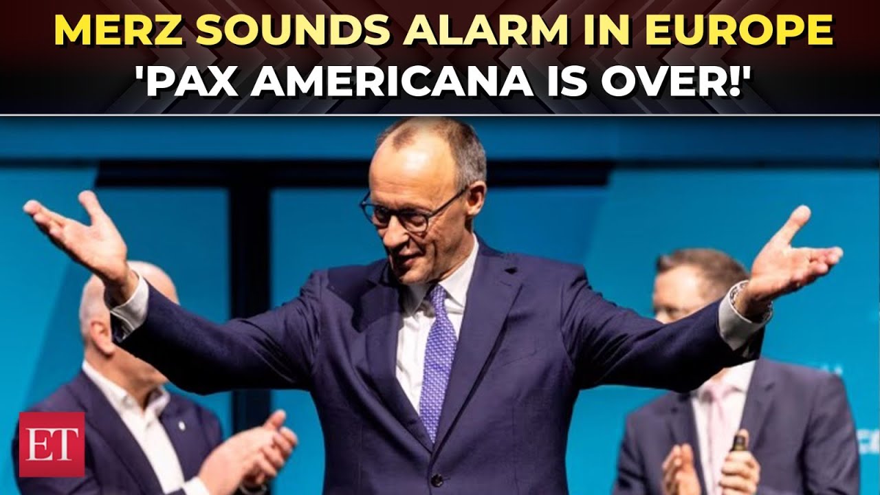 Pax Americana Ends for Europe; German Chancellor Warns of Tectonic Shift