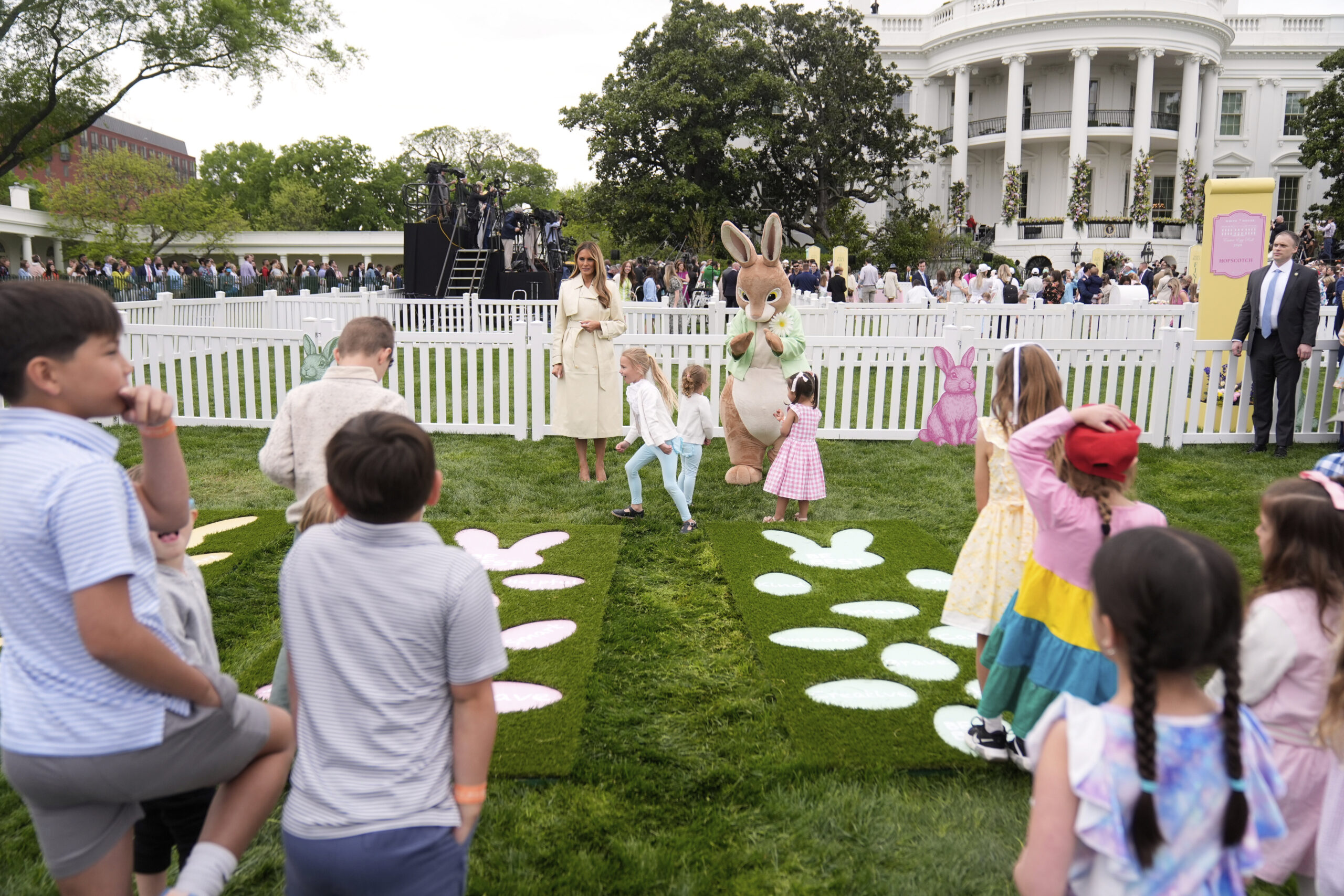 Trump Uses ‘Tippy Top’ Twice at White House Easter Egg Roll: A Historic Q-Proof