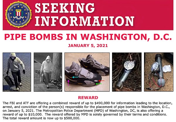 Arrest Made in Connection with January 6 Pipe Bombs Following New Forensic Evidence