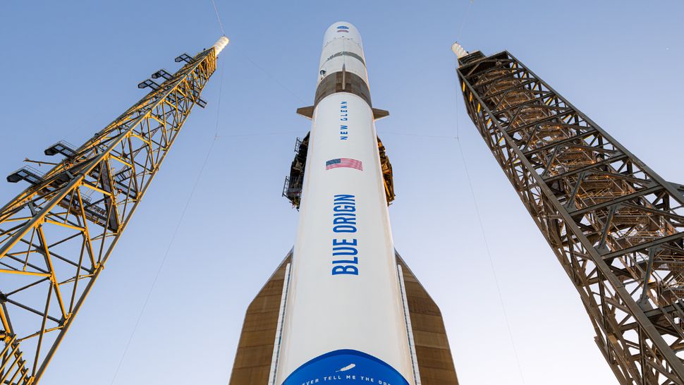 Blue Origin New Glenn Rocket Explodes at Cape Canaveral During Critical Test