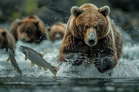 Grizzly Bear Snatches Salmon Within Arm’s Reach of Fishing Charter