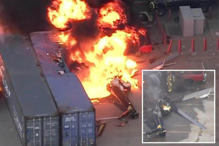 Chatsworth Tragedy: News Helicopter Crashes in Fireball, Three Die Near Bus Collision