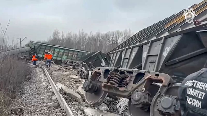 Ukrainian Drone Strikes Cause Multiple Rail Derailments in Russia’s Bryansk Region