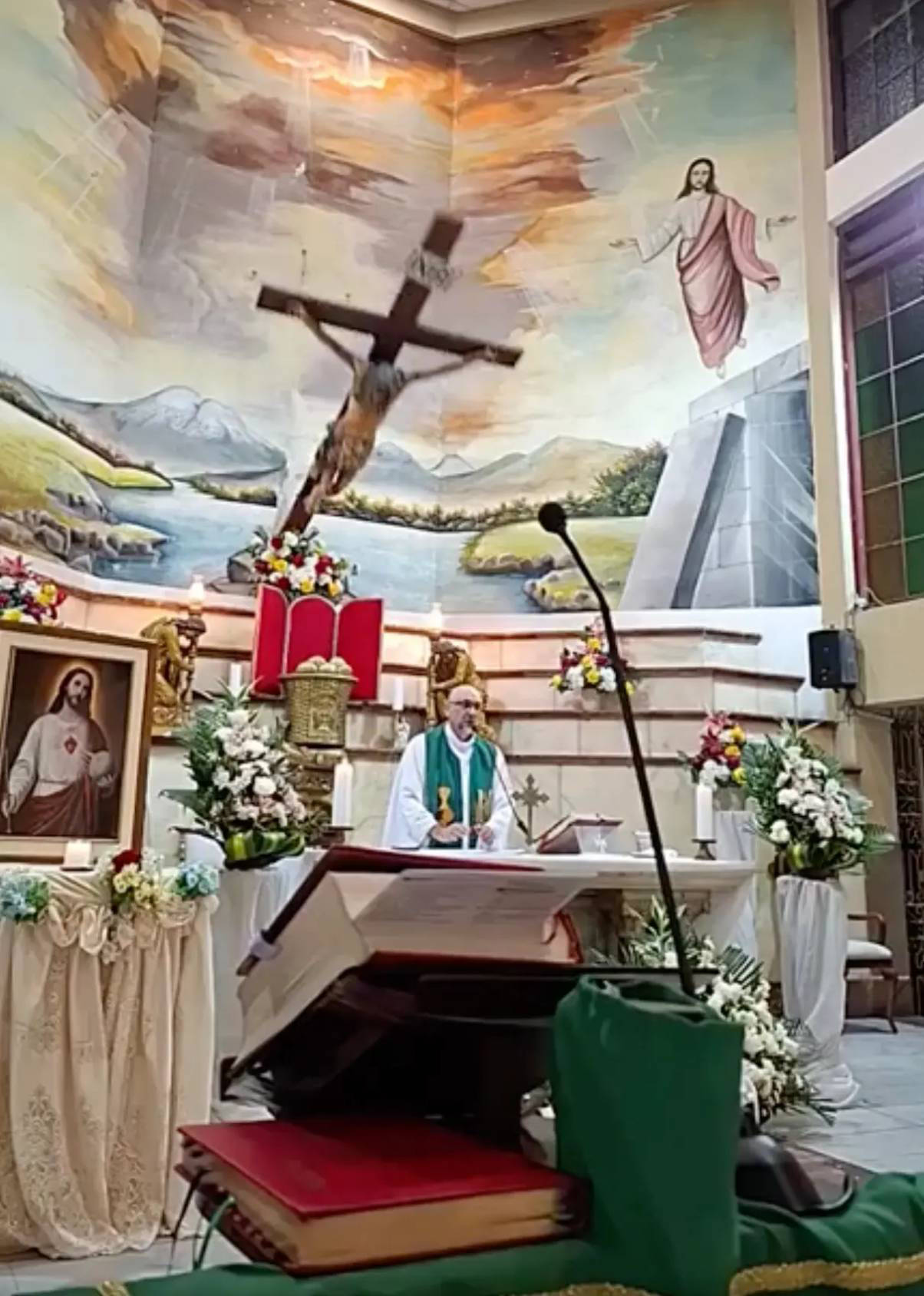 Tragic Death in Ecuador: Priest Killed by Toppling Crucifix During Livestreamed Mass